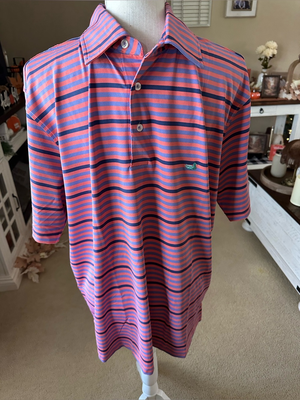 Southern Marsh Men’s Stripped Polo Shirt